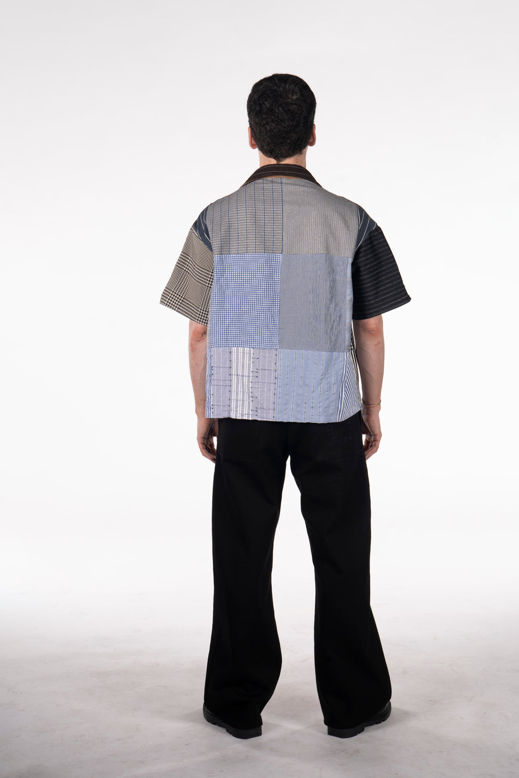 Camisa banderas manga corta